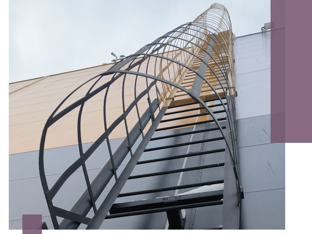 Изготовление и монтаж пожарных лестниц в Донском профессионально