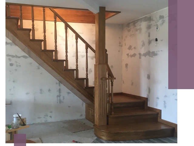 Ремонт деревянных лестниц в Донском: быстро и качественно