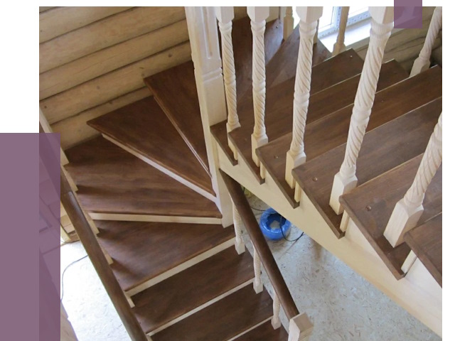 Реставрация деревянных лестниц в Донском от 4255 руб.