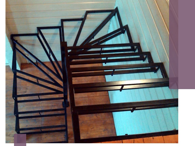 Изготовление металлических лестниц любой сложности в Донском