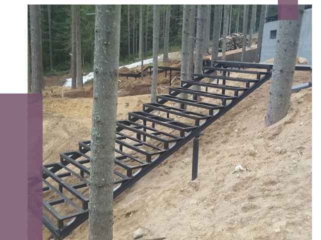 Монтаж металлических лестниц в Донском от 13425 руб. 