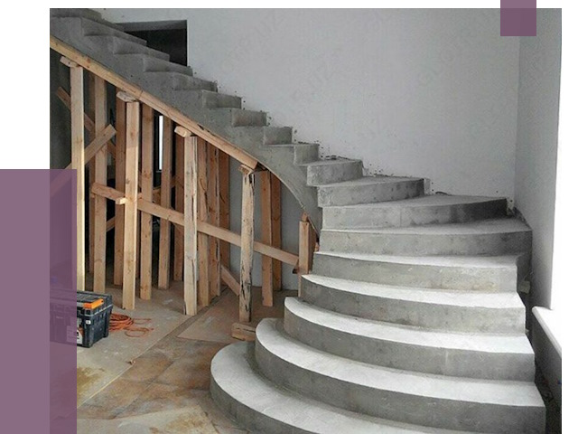 Изготовление бетонных лестниц под ключ в Донском от 19757 руб. | ПРОЛЁТ-Днс