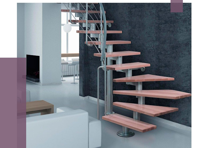 Модульные лестницы в Донском от 16718 руб. — купить в ПРОЛЁТ-Днс