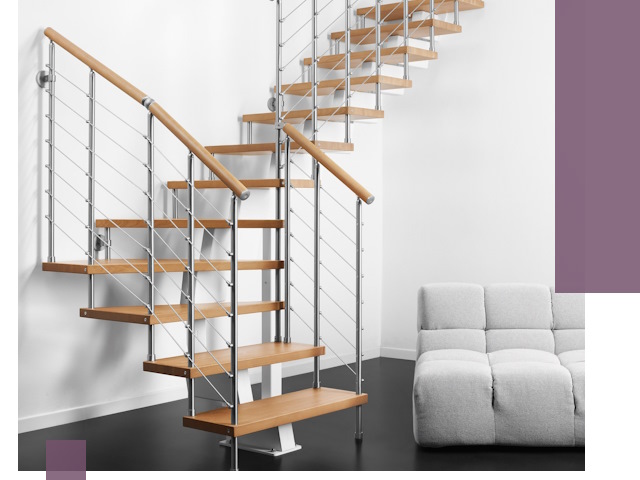 Модульные лестницы под ключ в Донском — монтаж и изготовление