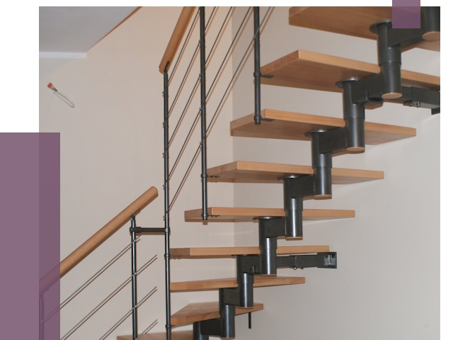 Изготовление модульных лестниц в Донском от 11399 руб. 