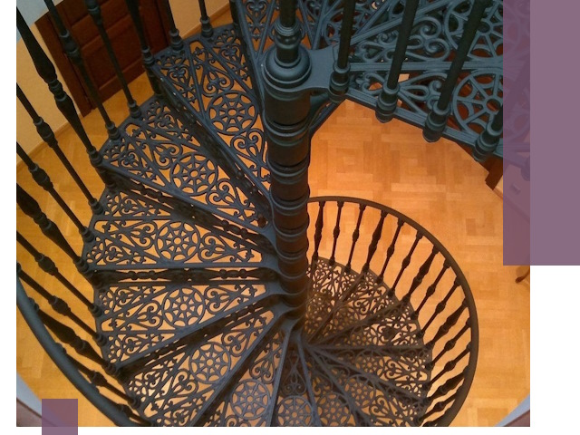 Винтовые лестницы под ключ в Донском: производство и монтаж