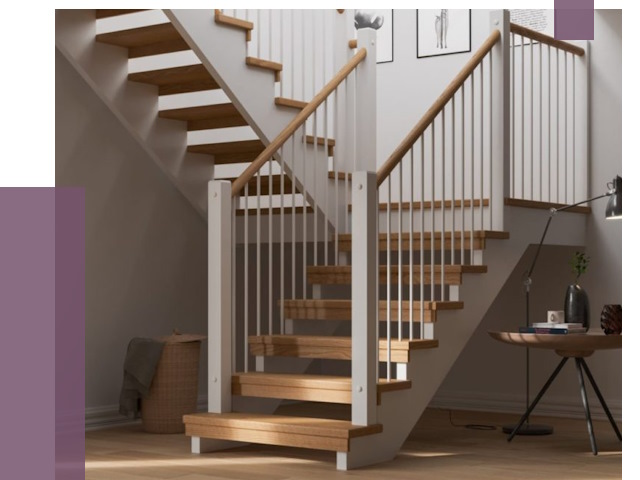 Маршевые лестницы в Донском от 37742 руб. — монтаж | ПРОЛЁТ-Днс