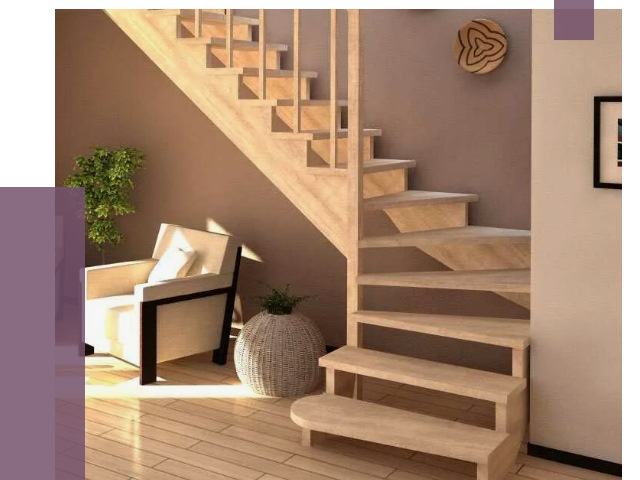 Изготовление Г-образных лестниц в Донском от 18744 руб. 