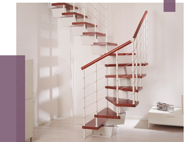 Изготовление лестниц на больцах в Донском от 9625 руб. | ПРОЛЁТ-Днс