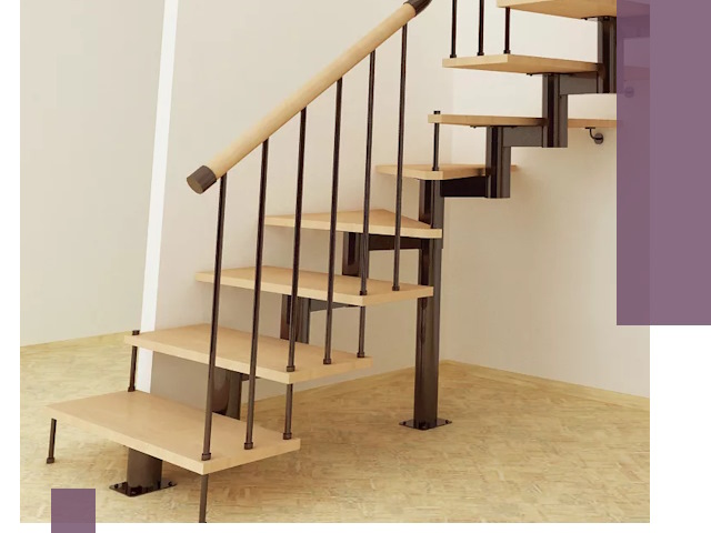 Монтаж лестниц на больцах в Донском — быстро и надежно