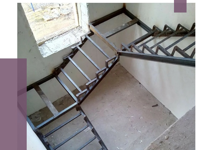 Монтаж лестниц на металлокаркасе в Донском от 12665 руб. — ПРОЛЁТ-Днс