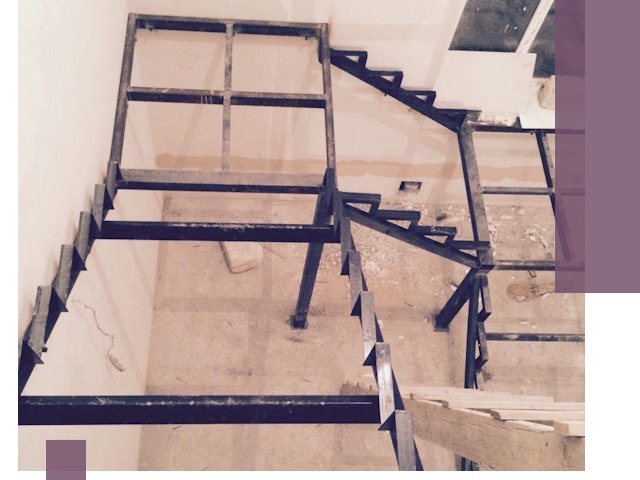 Монтаж лестниц на металлокаркасе в Донском быстро и качественно