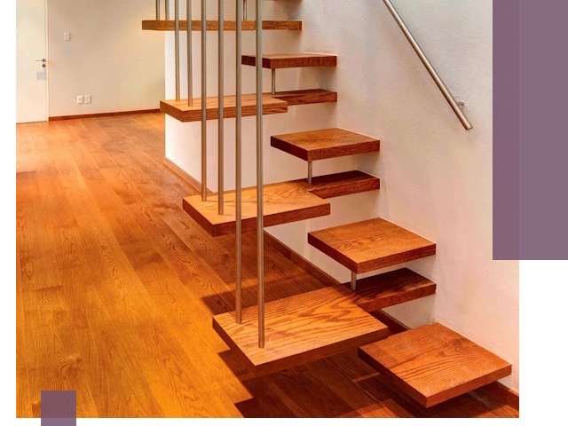 Лестницы «гусиный шаг» на заказ в Донском для узких пространств