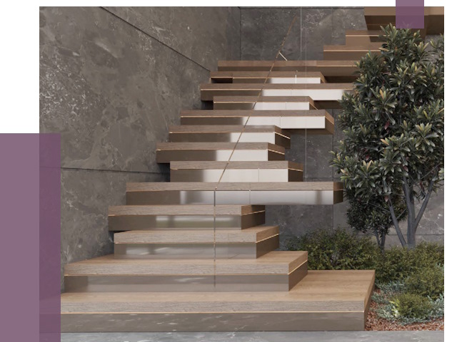 Современные лестницы в Донском от 13678 руб. | ПРОЛЁТ-Днс