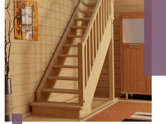 Лестницы эконом класса под ключ в Донском — недорого и быстро