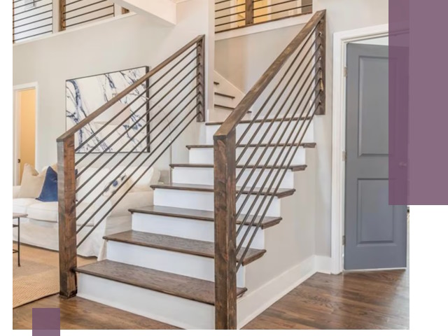 Лестницы для коттеджа под ключ в Донском — изготовление и монтаж