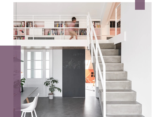 Лестницы для двухуровневой квартиры в Донском от 174777 руб. | ПРОЛЁТ-Днс