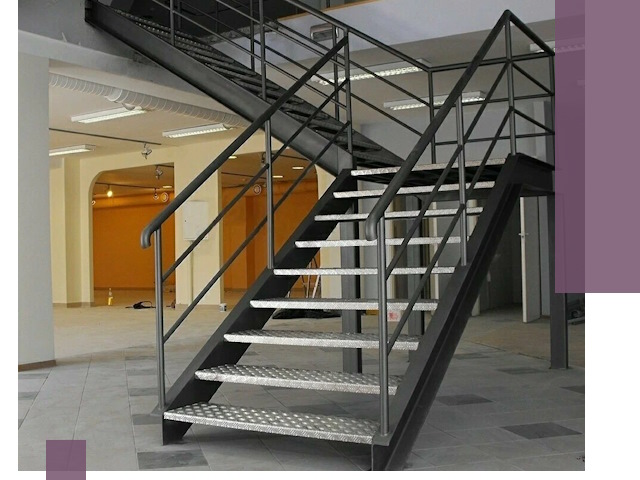 Лестницы для офиса в Донском: изготовление, монтаж, демонтаж