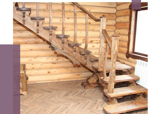 Лестницы в баню в Донском от 18947 руб. — изготовление | ПРОЛЁТ-Днс