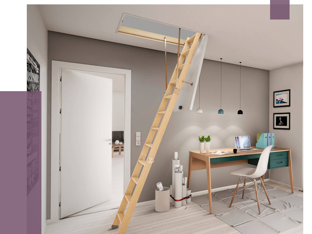 Чердачные лестницы в Донском — от 14438 руб. | ПРОЛЁТ-Днс