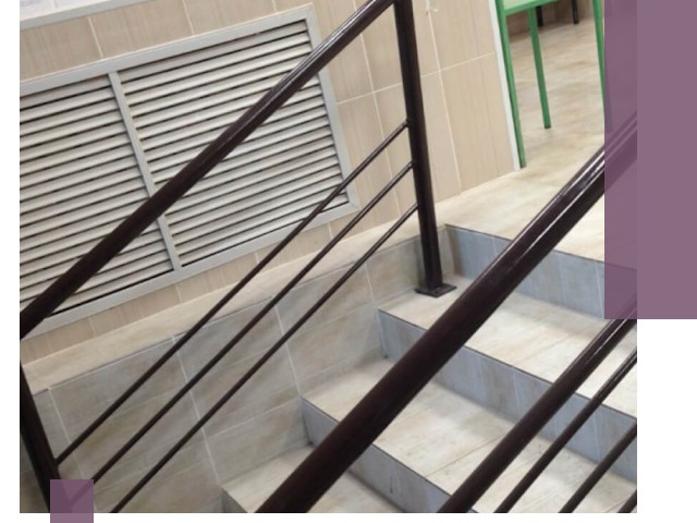 Изготовление перил из металла под ключ в Донском