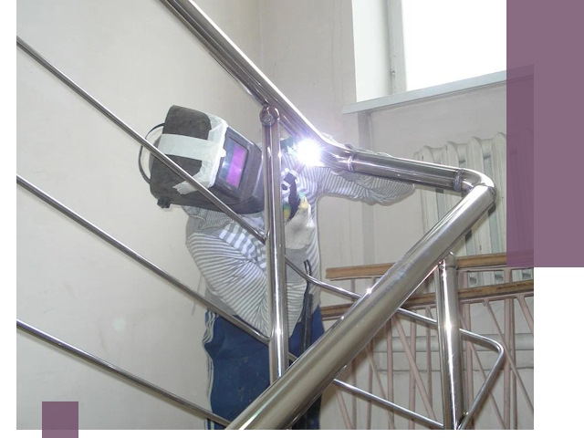 Монтаж перил и ограждений качественно в Донском