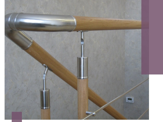 Комбинированные перила на заказ в Донском — монтаж и производство