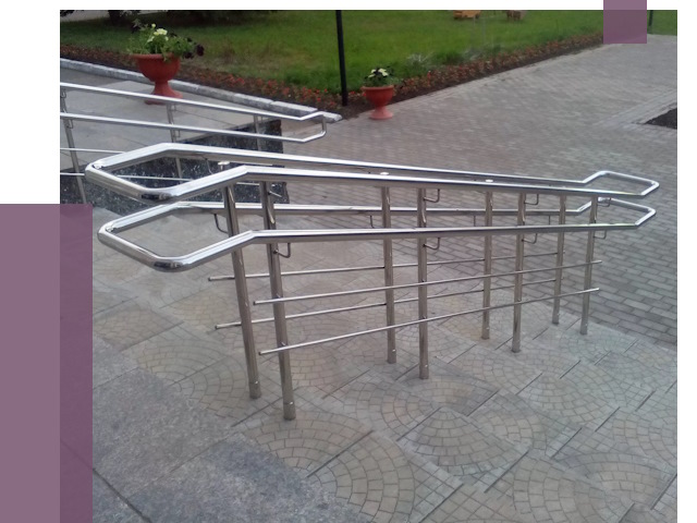 Перила для инвалидов в Донском от 7518 руб. под ключ | ПРОЛЁТ-Днс