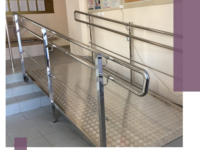 Перила для инвалидов в Донском — надежные поручни и ограждения