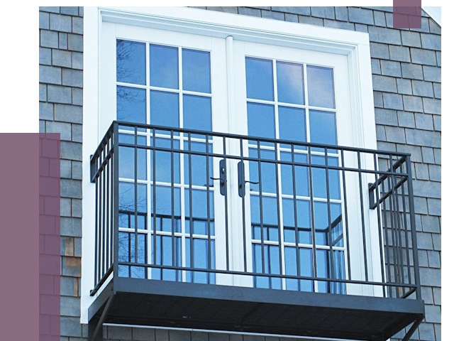 Французские балконы в Донском от 7346 руб. за м2 