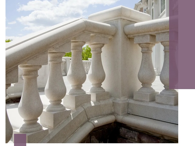 Балюстрады из металла и камня под ключ в Донском