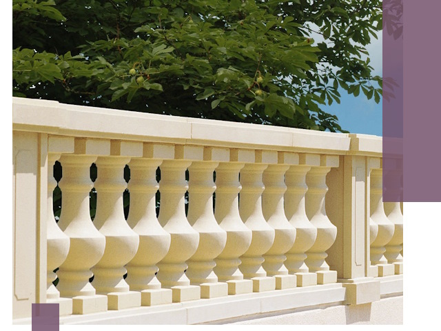 Установка балюстрады в Донском: изготовление и монтаж под ключ