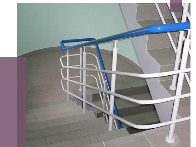 Перила в подъезде в Донском — установка и замена от 7346 руб. | ПРОЛЁТ-Днс