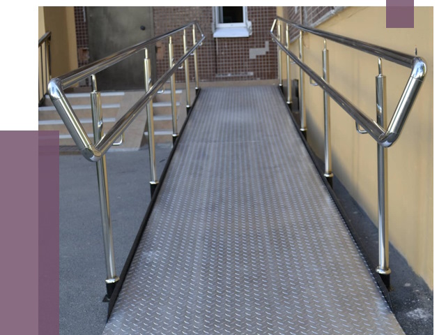 Пандусы в Донском от 12158 руб. — установка для инвалидов | ПРОЛЁТ-Днс