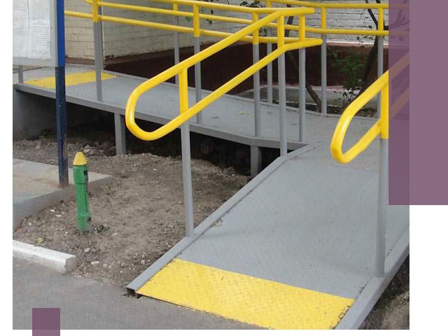 Монтаж пандусов для инвалидов в Донском — быстро и качественно