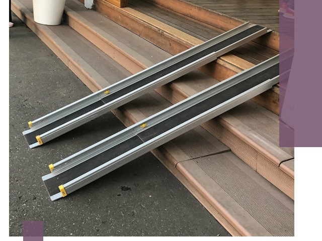 Телескопические пандусы под ключ в Донском — изготовление и монтаж