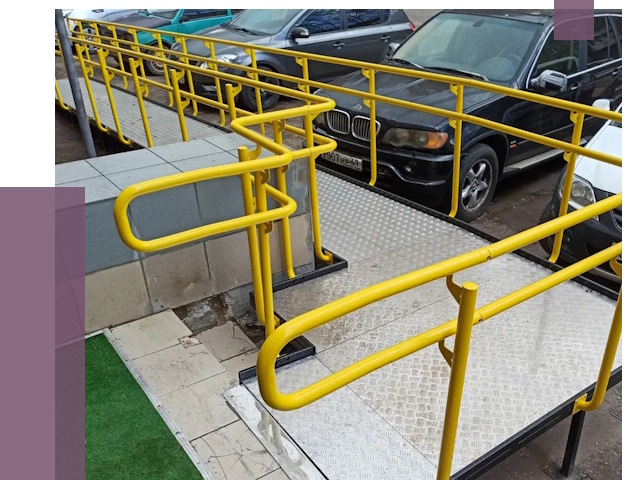 Стационарные пандусы в Донском от 12158 руб. | ПРОЛЁТ-Днс