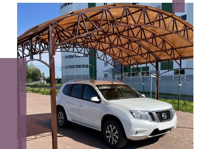 Недорогие навесы в Донском от 42554 руб. | ПРОЛЁТ-Днс