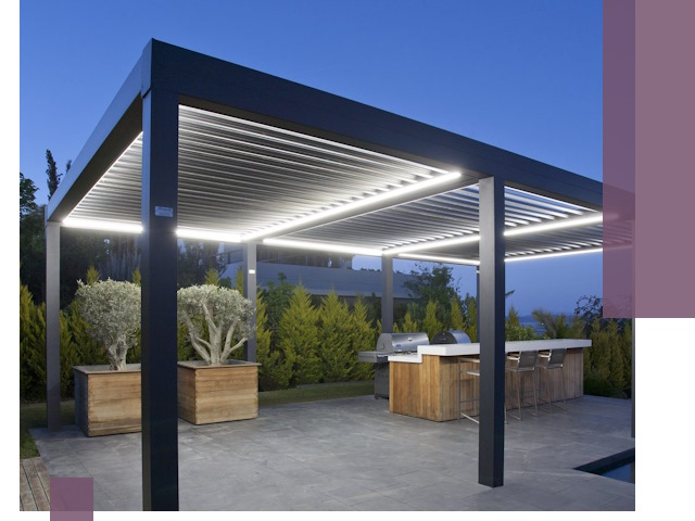 Навесы отдельно стоящие под ключ в Донском из металла и поликарбоната