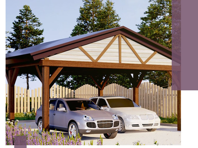 Навесы для автомобиля в Донском — изготовление и монтаж