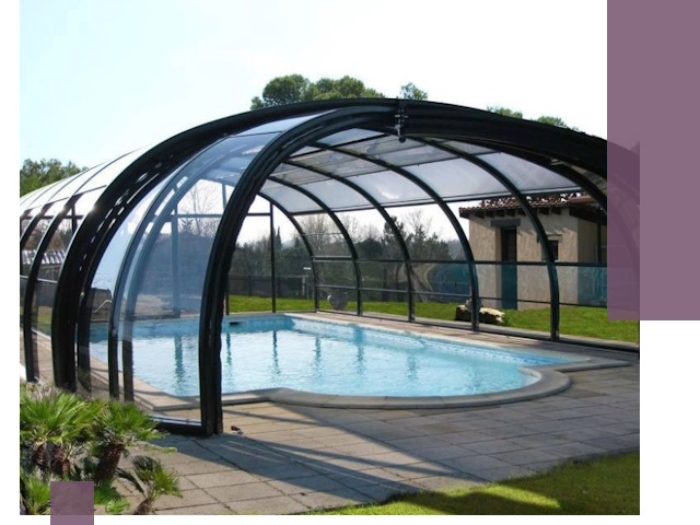 Навесы для бассейна в Донском: изготовление и монтаж под ключ