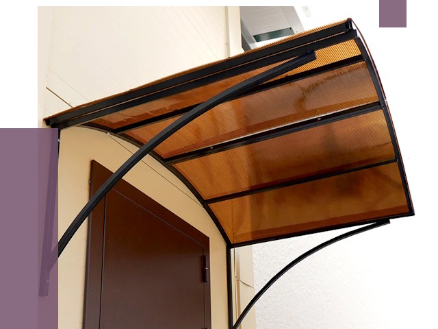 Недорогие козырьки в Донском от 7518 руб.  | ПРОЛЁТ-Днс