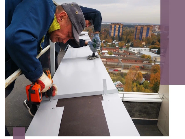 Монтаж парапетов в Донском — установка прочных металлических ограждений