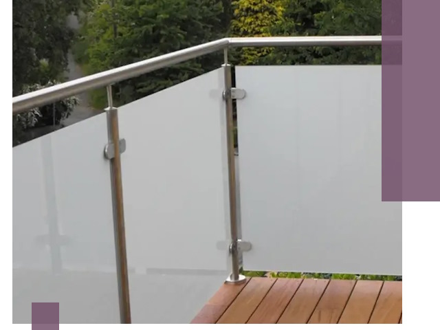 Алюминиевые парапеты для балконов и террас в Донском