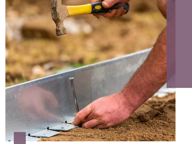 Монтаж металлических бордюров в Донском быстро и качественно