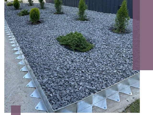 Оцинкованные металлические бордюры под заказ в Донском