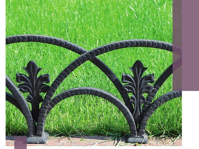 Декоративные металлические бордюры под ключ в Донском