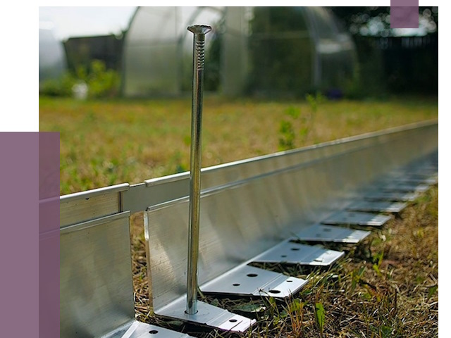 Металлические бордюры для газона в Донском от 4255 руб. | ПРОЛЁТ-Днс