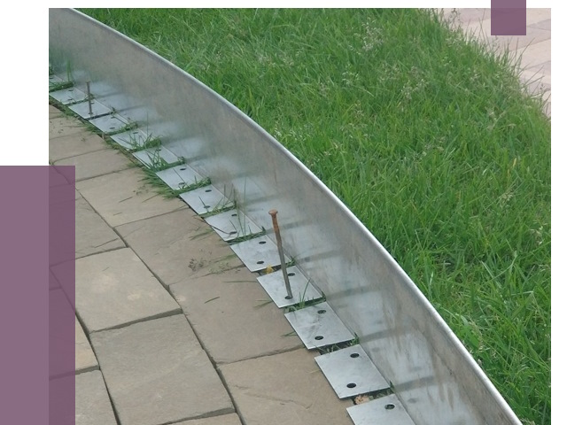 Металлические бордюры для тротуаров в Донском от 8612 руб.