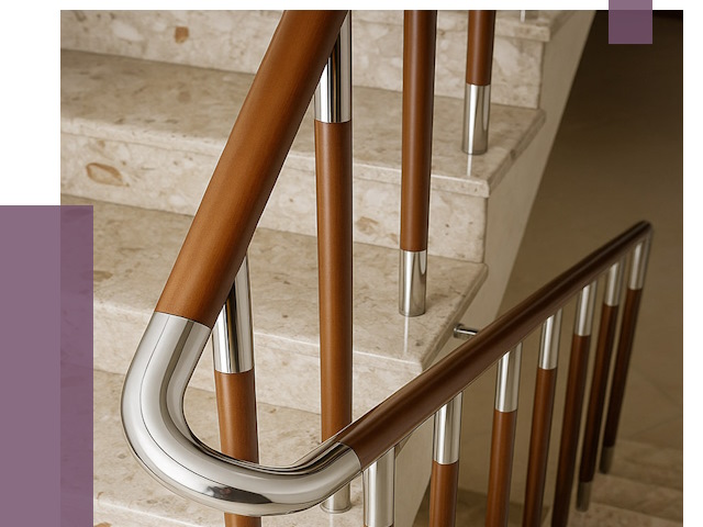 Монтаж поручней в Донском от 9625 руб. монтаж под ключ | ПРОЛЁТ-Днс